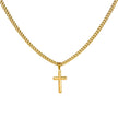 Walk By Faith – Strength for the Road Cross Necklace