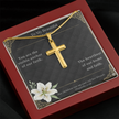 Artisan Cross Necklace: A Visible Anchor of Faith for Mom