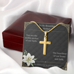 Artisan Cross Necklace: A Visible Anchor of Faith for Mom