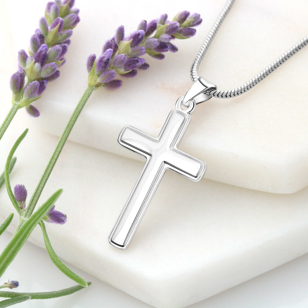 Artisan Cross Necklace: A Visible Anchor of Faith for Mom