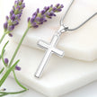 Artisan Cross Necklace: A Visible Anchor of Faith for Mom