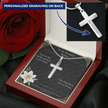 Artisan Cross Necklace: A Visible Anchor of Faith for Mom