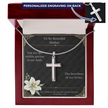 Artisan Cross Necklace: A Visible Anchor of Faith for Mom