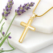 Artisan Cross Necklace: A Visible Anchor of Faith for Mom