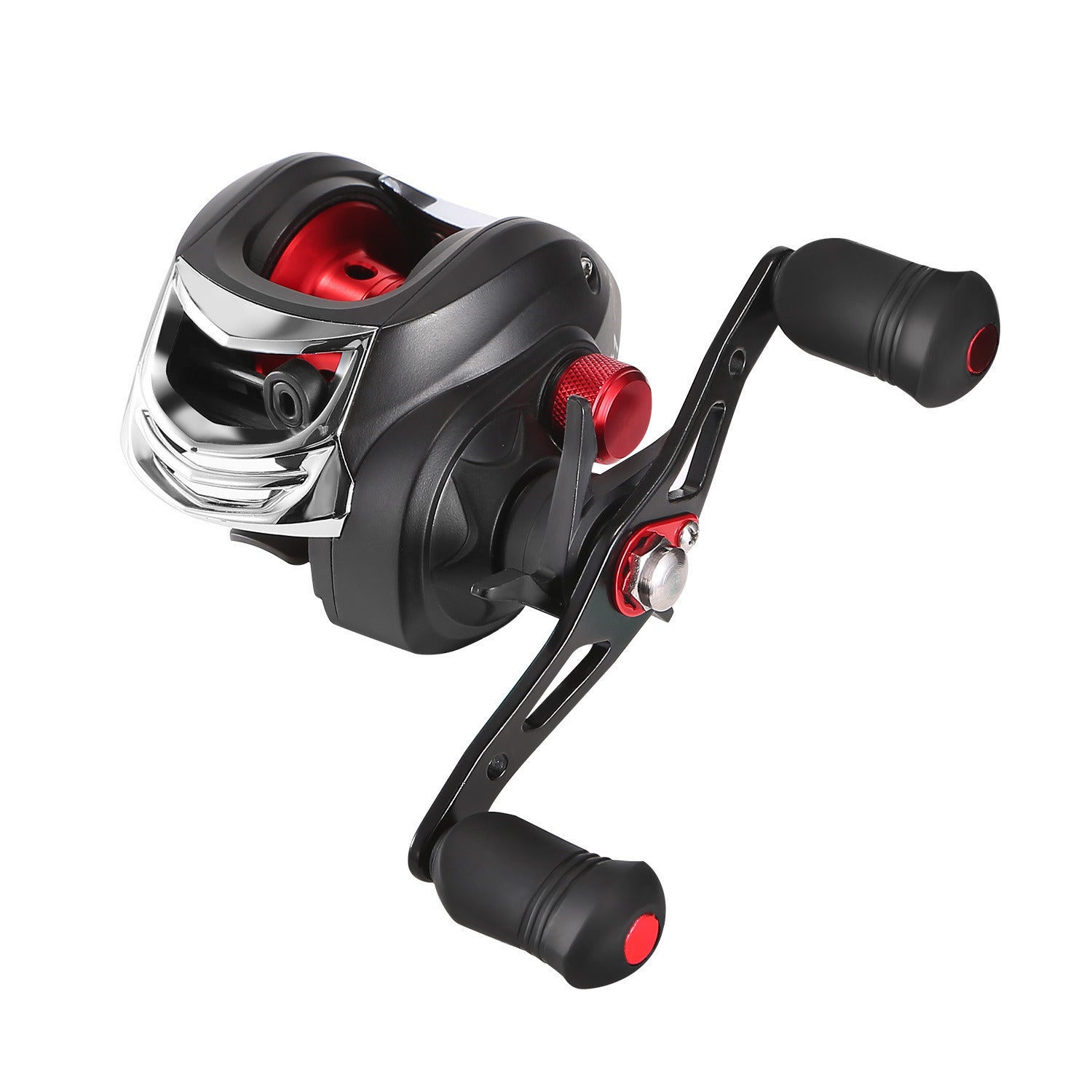Baitcasting Fishing Reel 17.5lbs Max Drag Baitcasters 17+1 BB 7.1:1 Gear Ratio Baitcast Fish Reel High Speed Long Cast Distance - Carbone's Marketplace