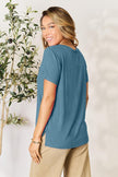 Basic Bae Full Size Round Neck Short Sleeve T-Shirt - Carbone's Marketplace