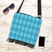 Blue Diamond Crossbody Boho Handbag - Carbone's Marketplace