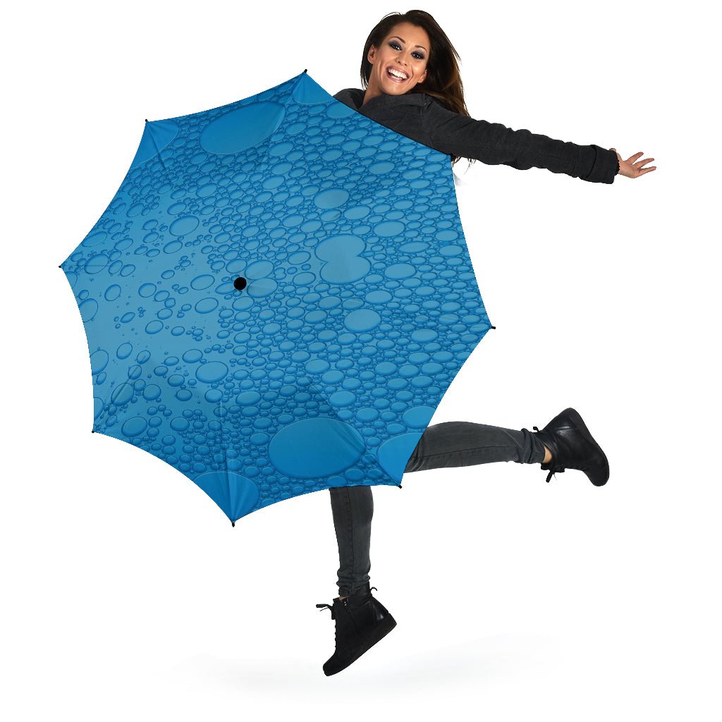 Blue Raindrops Umbrella - Carbone's Marketplace