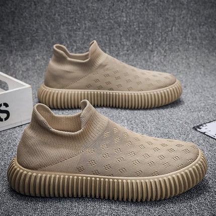 Breathable Loafers Men's Korean Fashion - Carbone's Marketplace