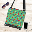 Butterfly Garden Crossbody Boho Handbag - Carbone's Marketplace