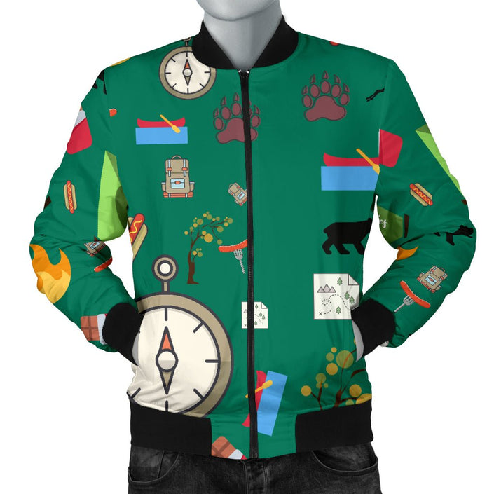 Camping Essential Men's Bomber Jacket - Carbone's Marketplace