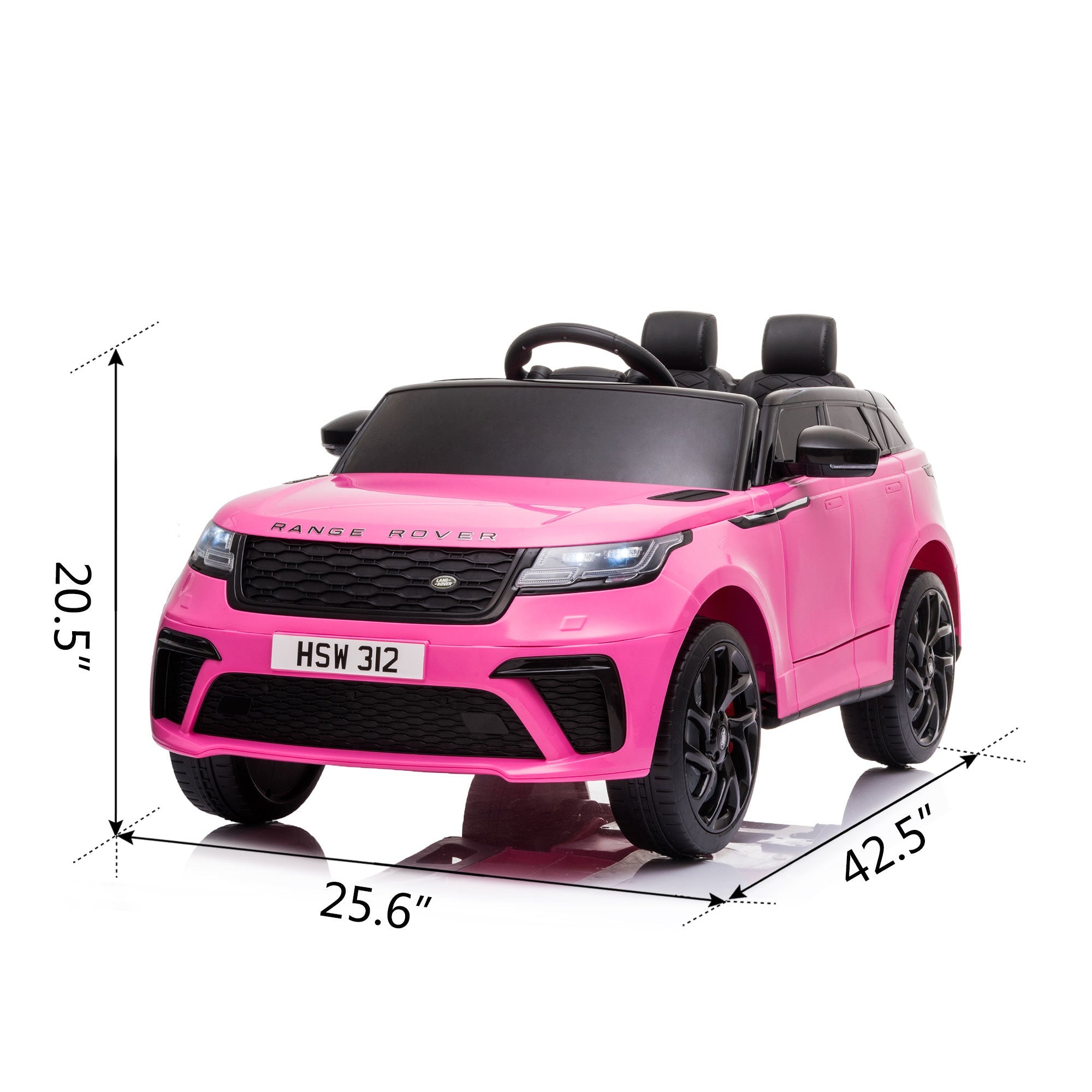 Children's Car VELAR - Pink. - Carbone's Marketplace