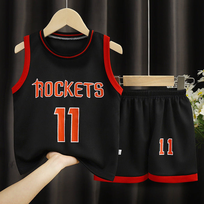 Children's Clothing Sports Basketball Wear Children's Clothing Boys' Suit - Carbone's Marketplace
