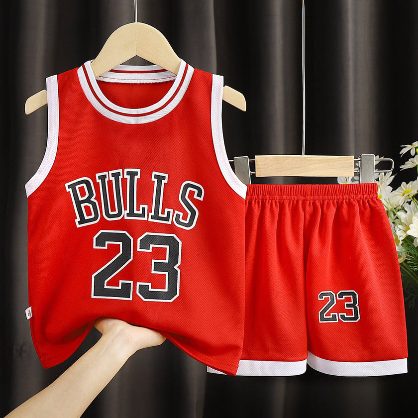 Children's Clothing Sports Basketball Wear Children's Clothing Boys' Suit - Carbone's Marketplace