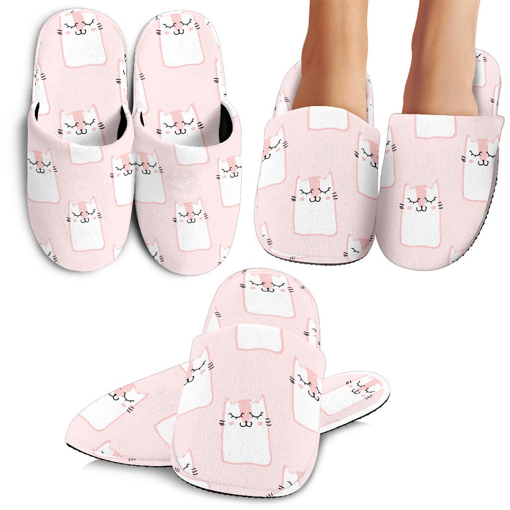 Cozy Cat Slippers - Carbone's Marketplace