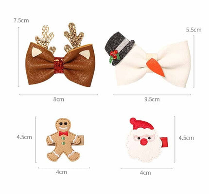 Creative Cute Children's Christmas Hairpin Accessories - Carbone's Marketplace