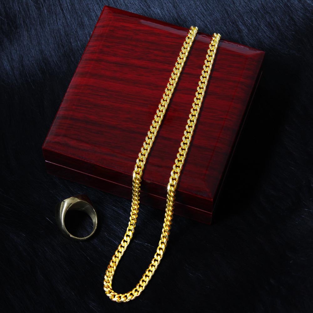 Cuban Link Signature Chain - Carbone's Marketplace