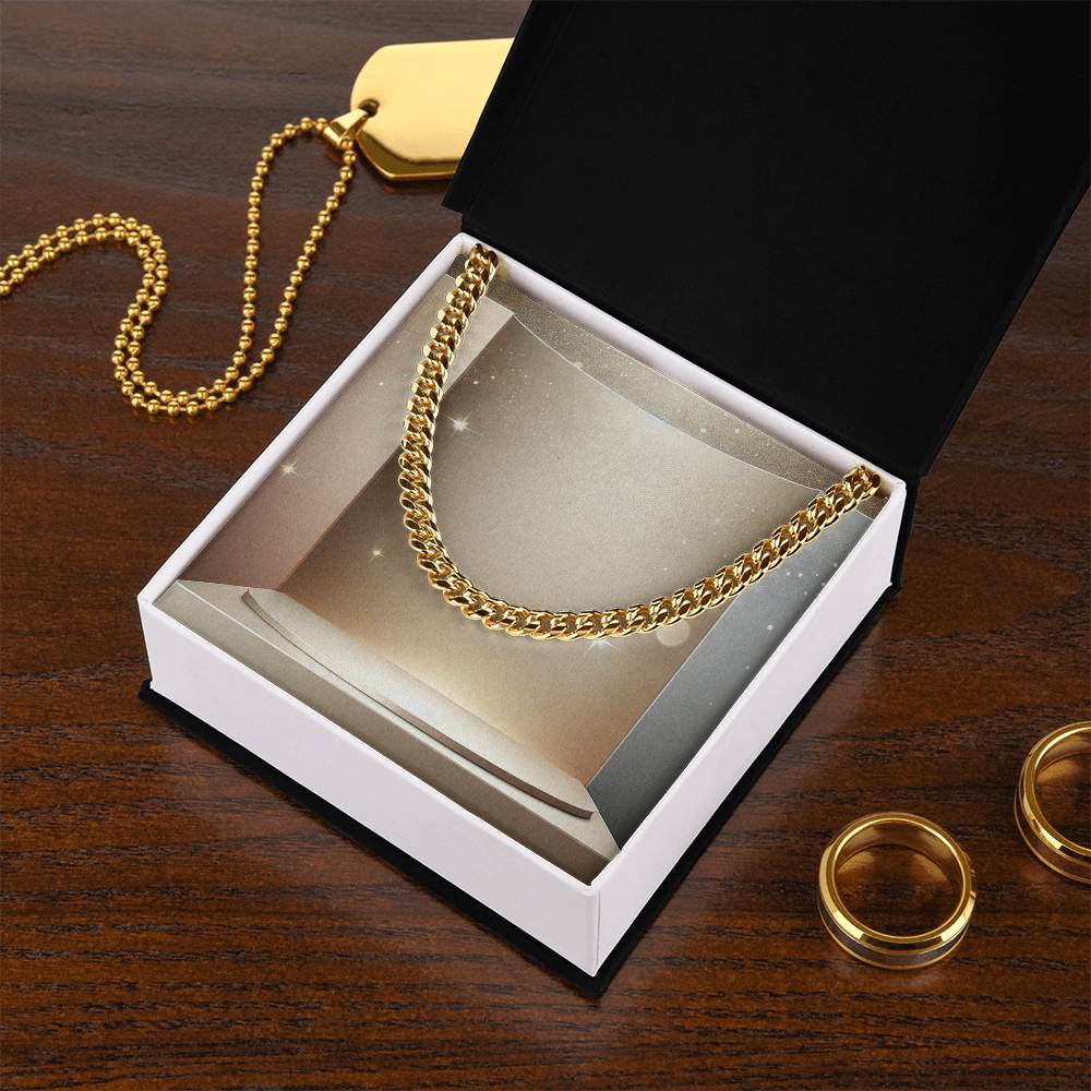 Cuban Link Signature Chain - Carbone's Marketplace