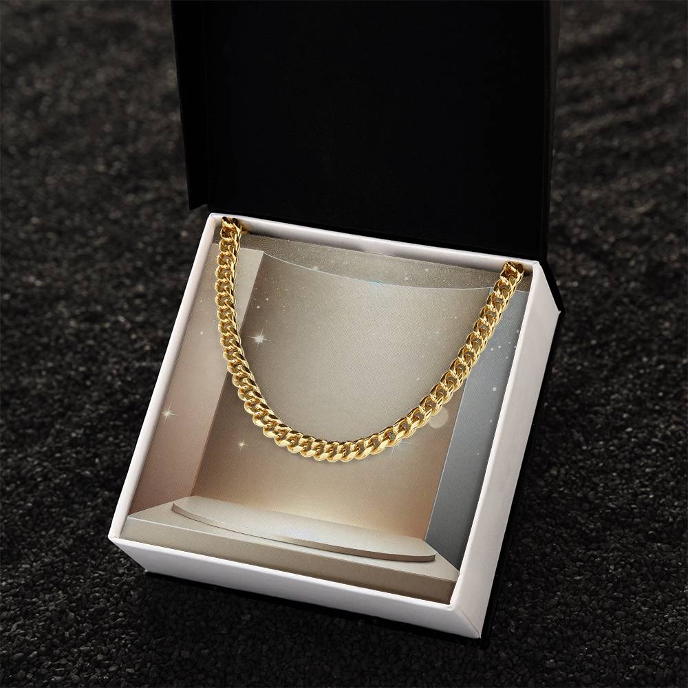 Cuban Link Signature Chain - Carbone's Marketplace