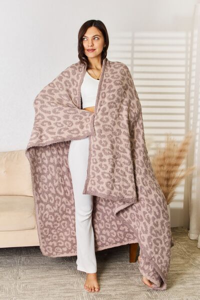 Cuddly Leopard Decorative Throw Blanket - Carbone's Marketplace