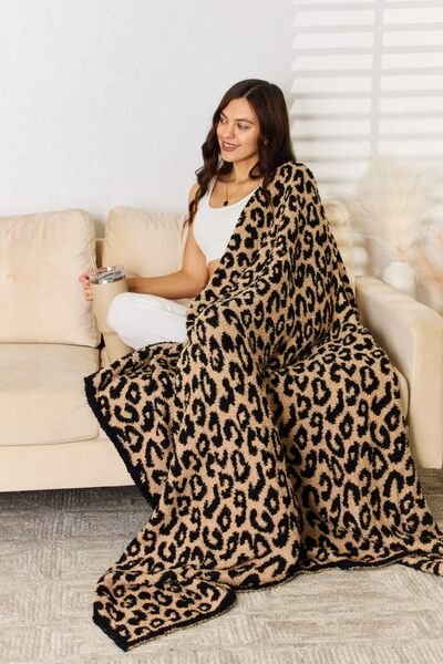 Cuddly Leopard Decorative Throw Blanket - Carbone's Marketplace