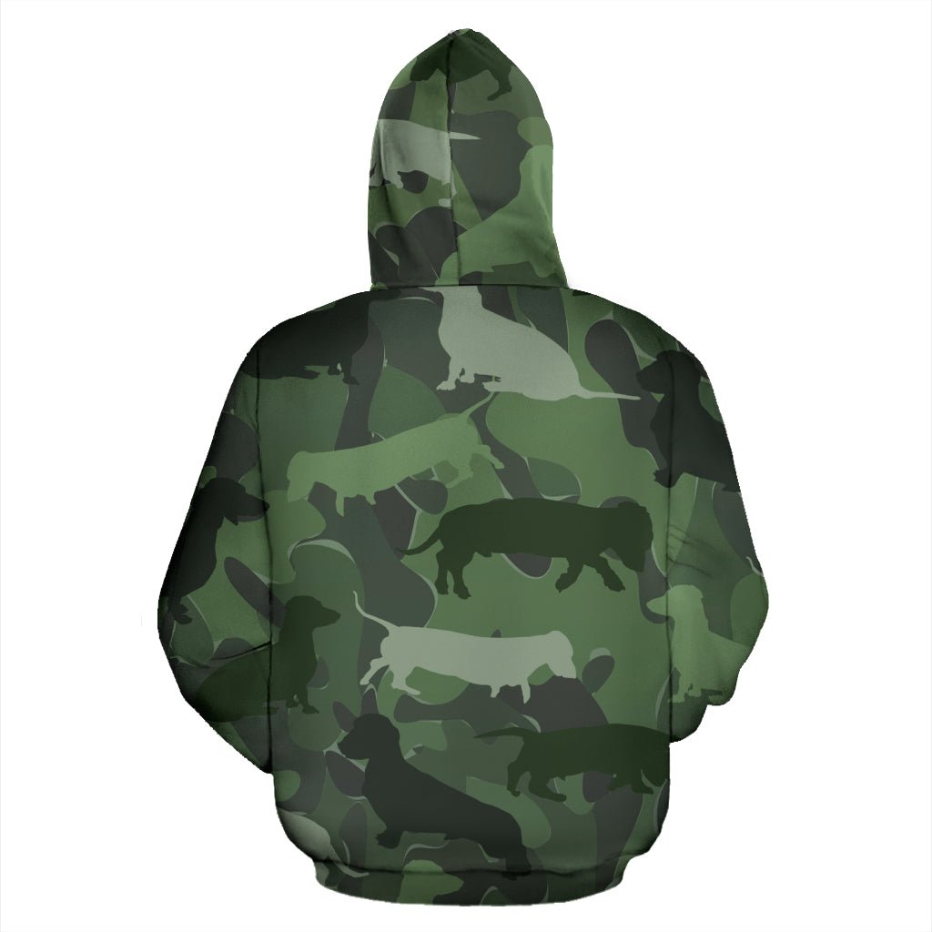 Dachshund Light Green Hoodie - Carbone's Marketplace