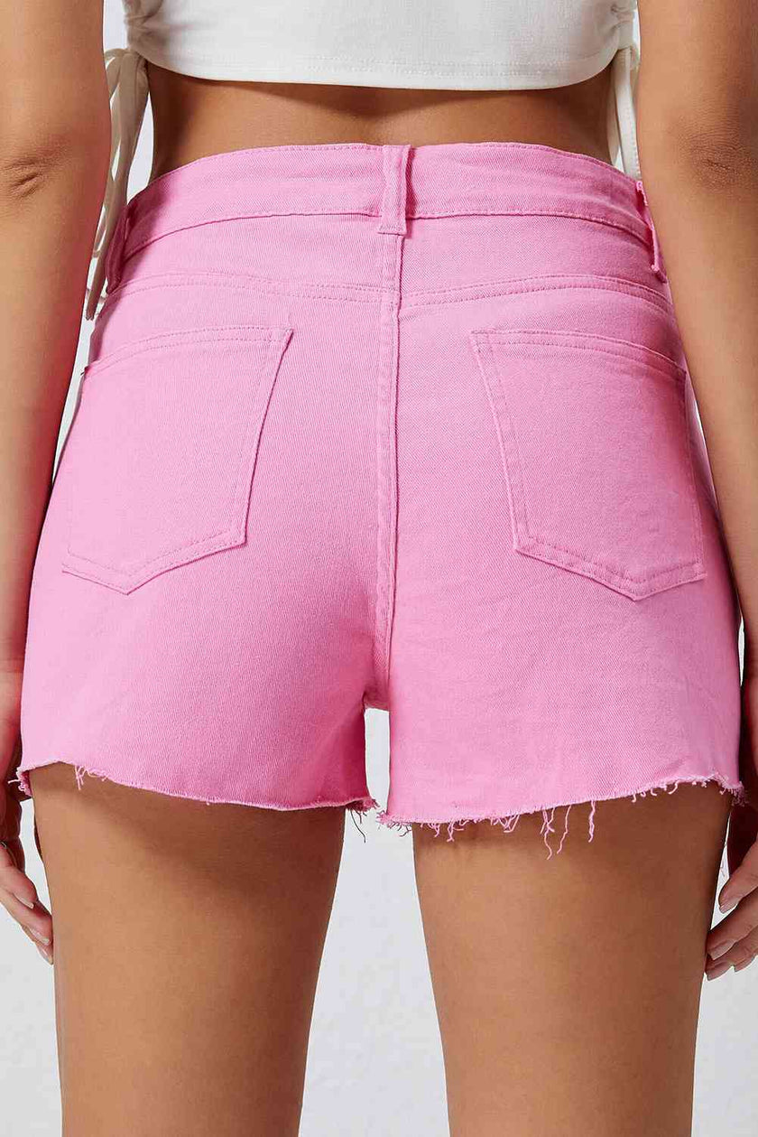 Distressed Denim Shorts - Carbone's Marketplace