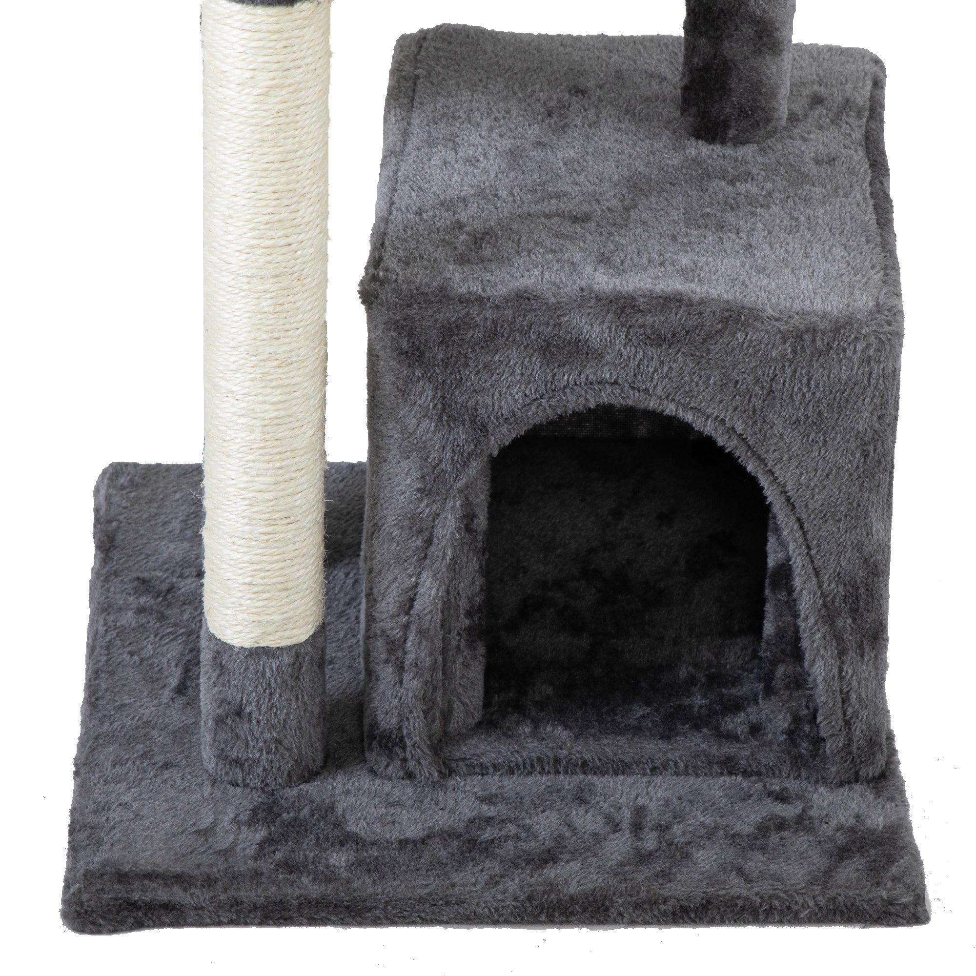 Double Level Cat Tree Stand House Furniture - Carbone's Marketplace