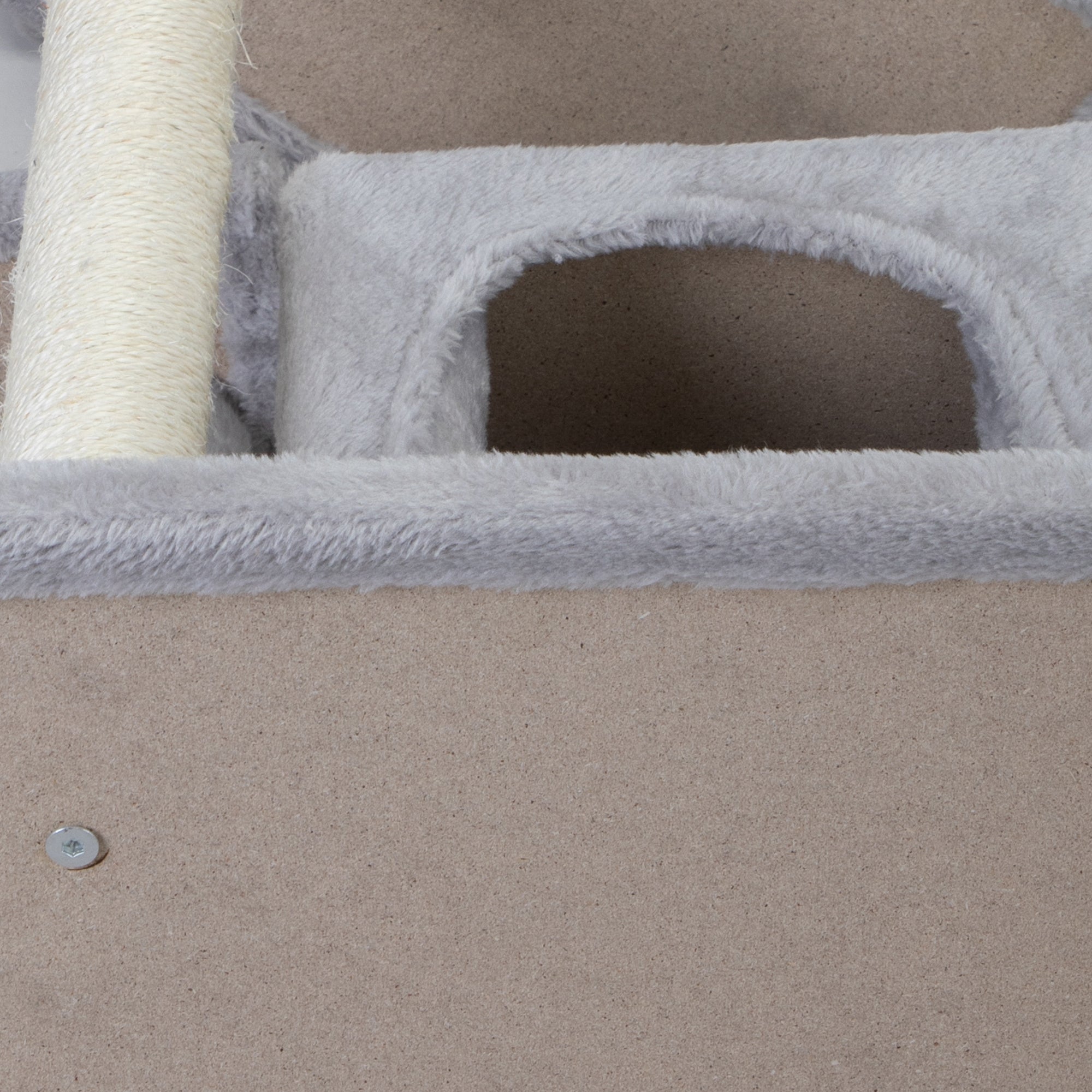 Double Level Cat Tree Stand House Furniture - Carbone's Marketplace