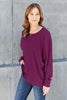 Double Take Full Size Round Neck Long Sleeve T-Shirt - Carbone's Marketplace