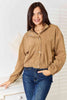 Double Take Long Sleeve Dropped Shoulder Jacket - Carbone's Marketplace