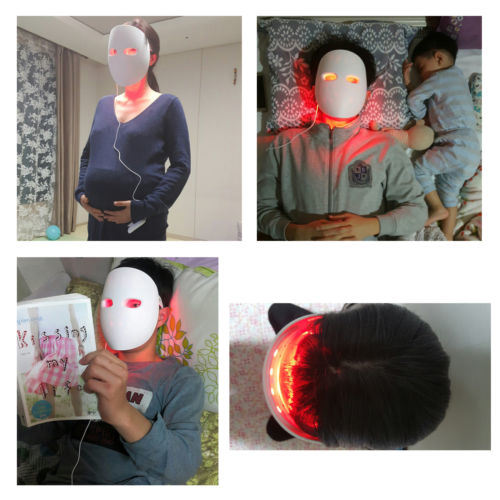 (new) Made in KOREA led face mask light therapy led mask red light IR photon skin rejuvenation