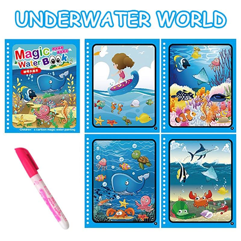 Water Pen Magic Book