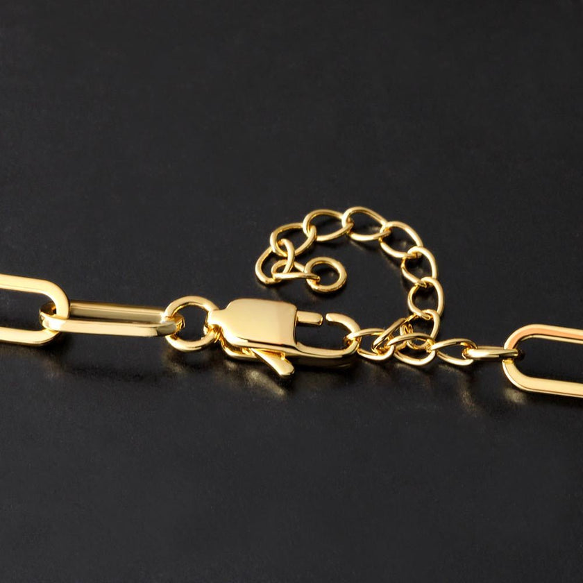 Empire Builder - CZ Paperclip Chain - Carbone's Marketplace