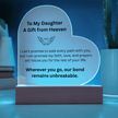 Eternal Bond Heart Light – To My Daughter - Carbone's Marketplace