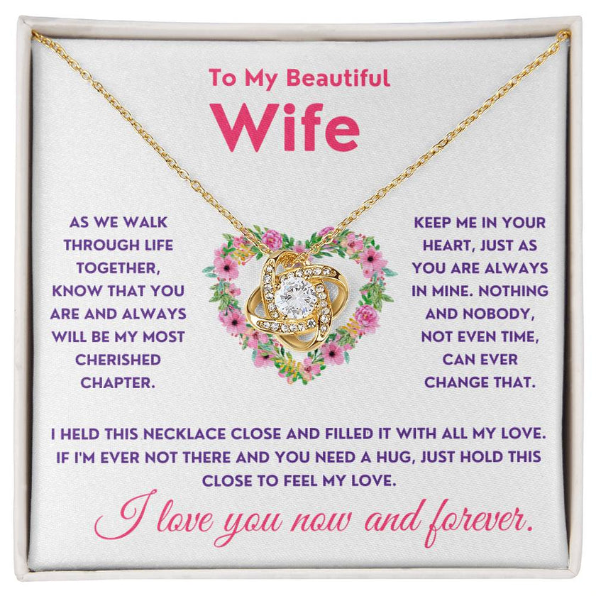 Eternal Devotion Love Knot Necklace - Carbone's Marketplace