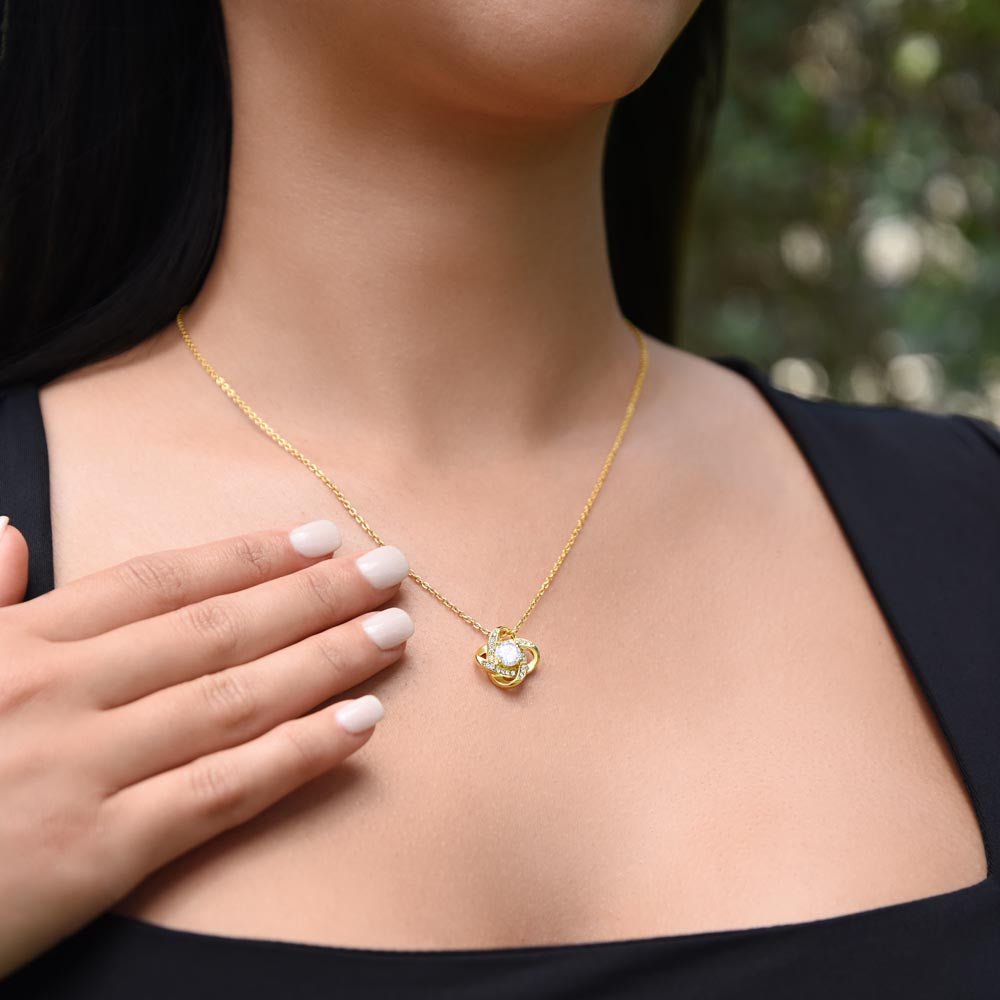Eternal Devotion Love Knot Necklace - Carbone's Marketplace
