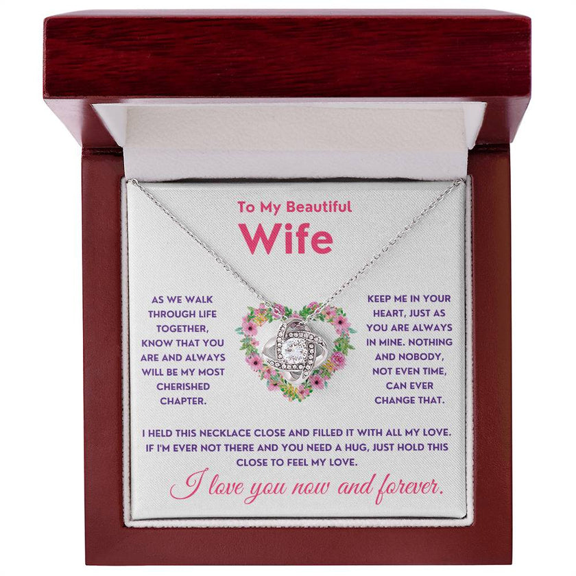 Eternal Devotion Love Knot Necklace - Carbone's Marketplace