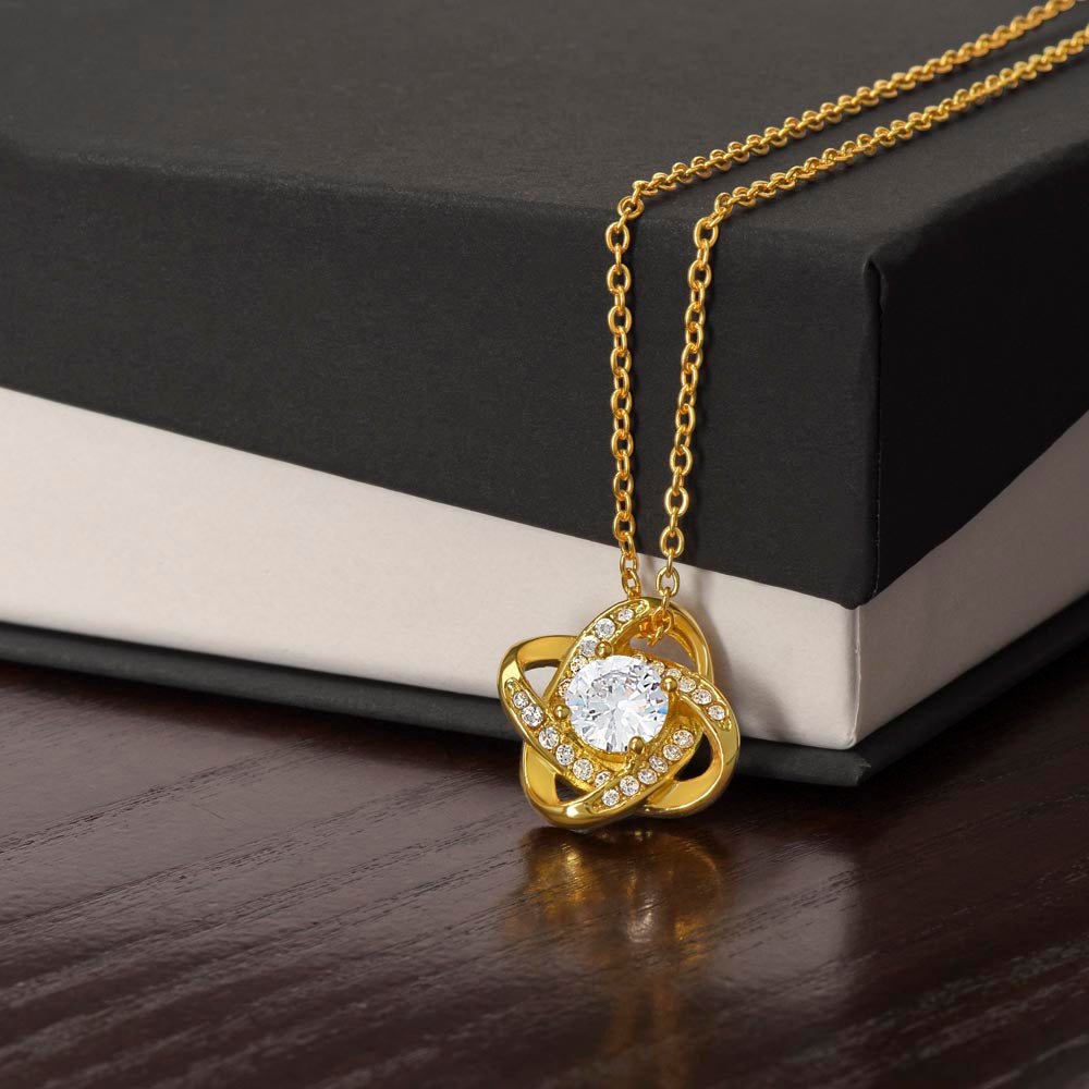 Eternal Devotion Love Knot Necklace - Carbone's Marketplace