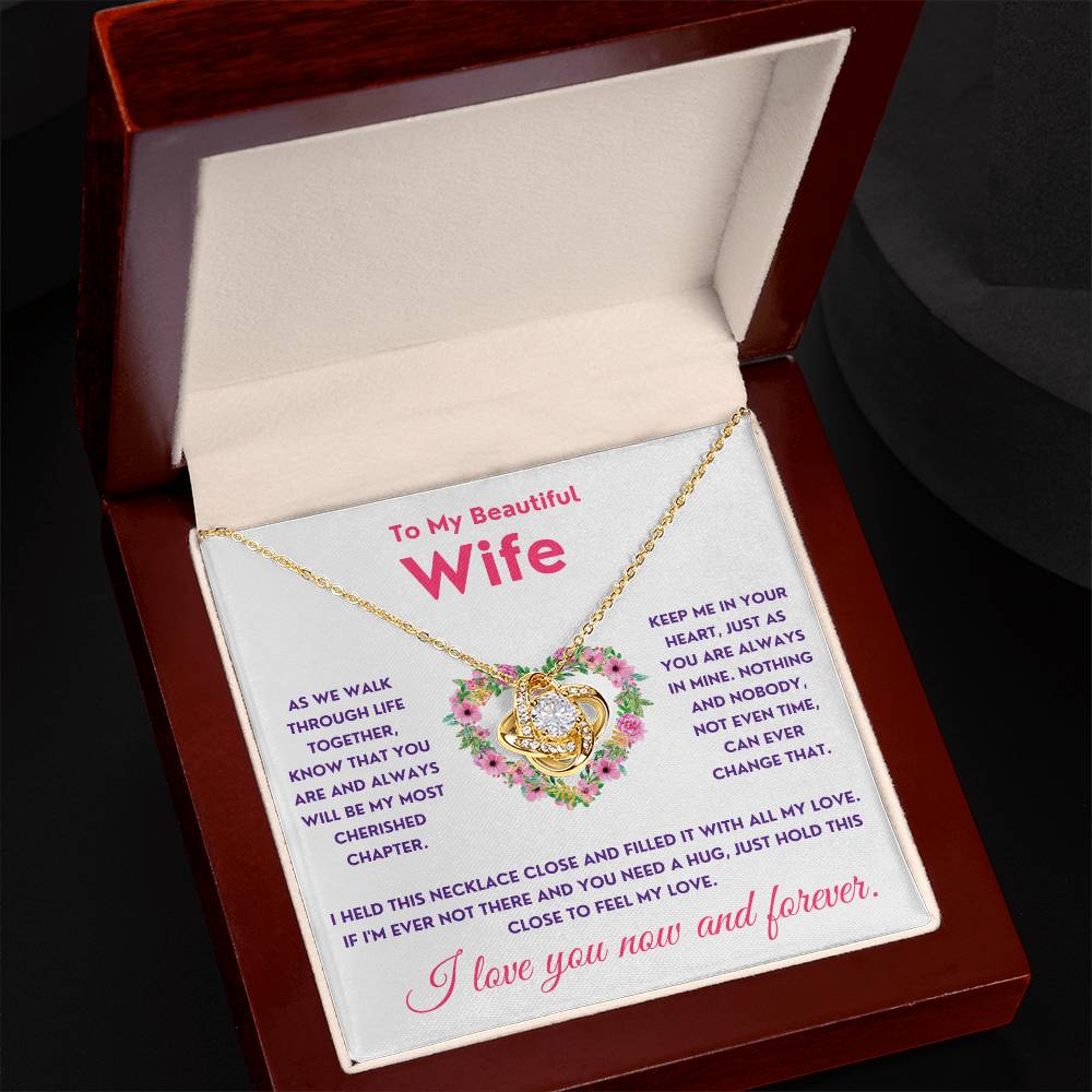 Eternal Devotion Love Knot Necklace - Carbone's Marketplace