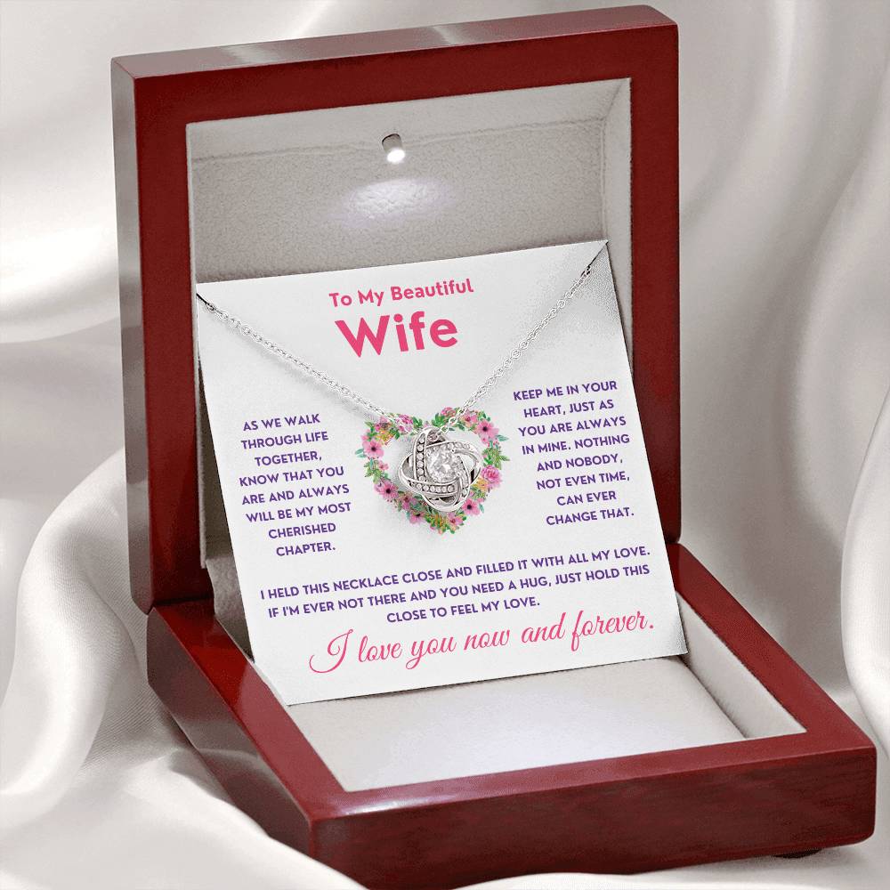 Eternal Devotion Love Knot Necklace - Carbone's Marketplace