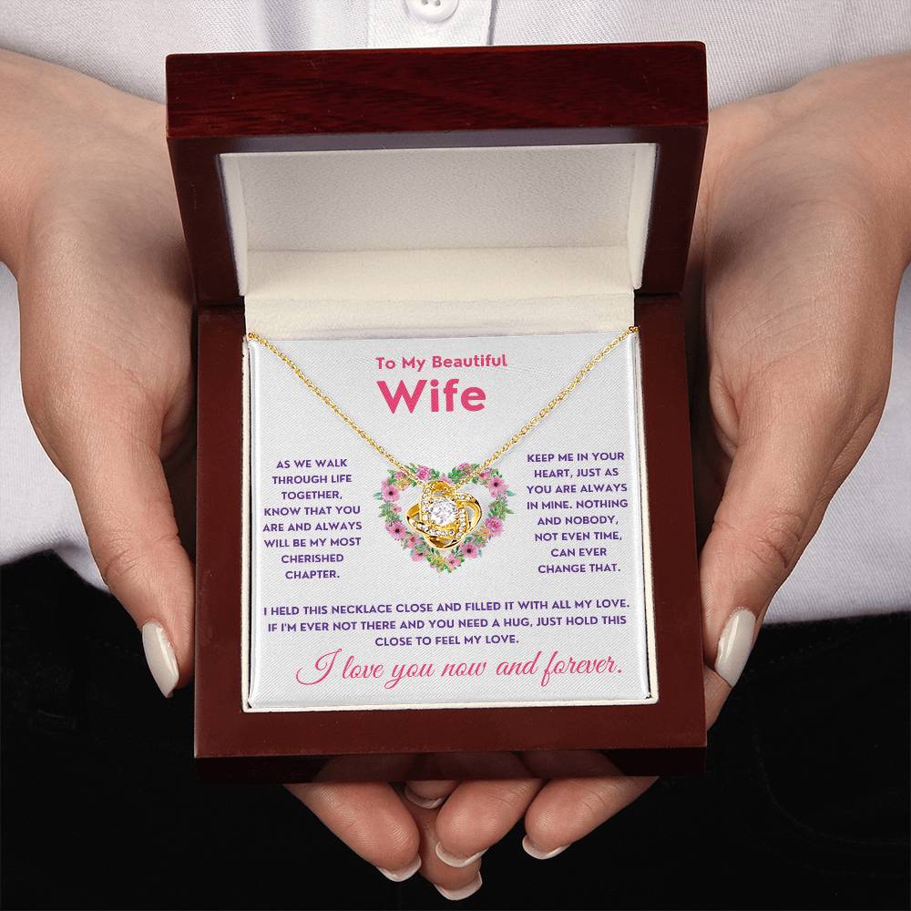 Eternal Devotion Love Knot Necklace - Carbone's Marketplace