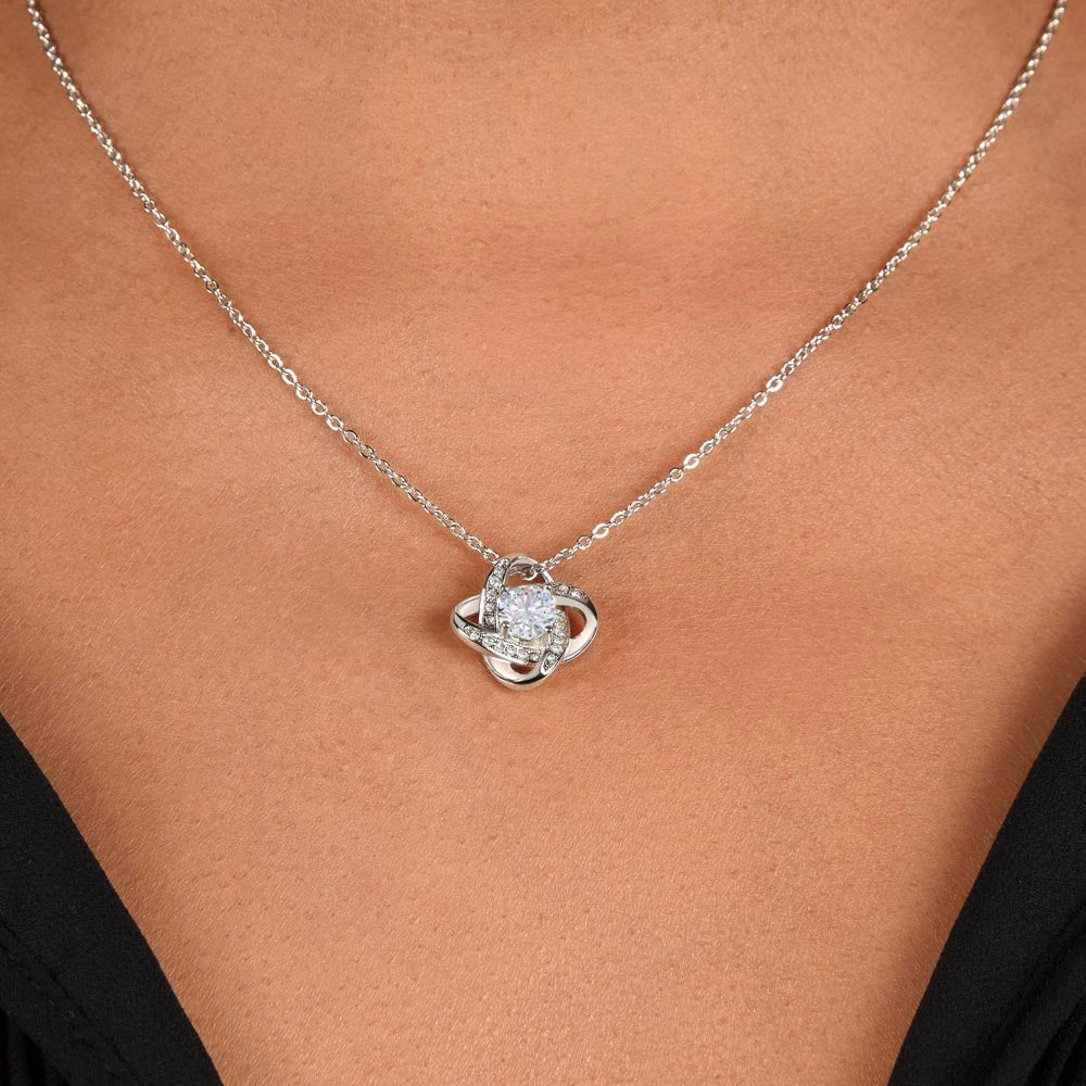 Eternal Devotion Love Knot Necklace - Carbone's Marketplace