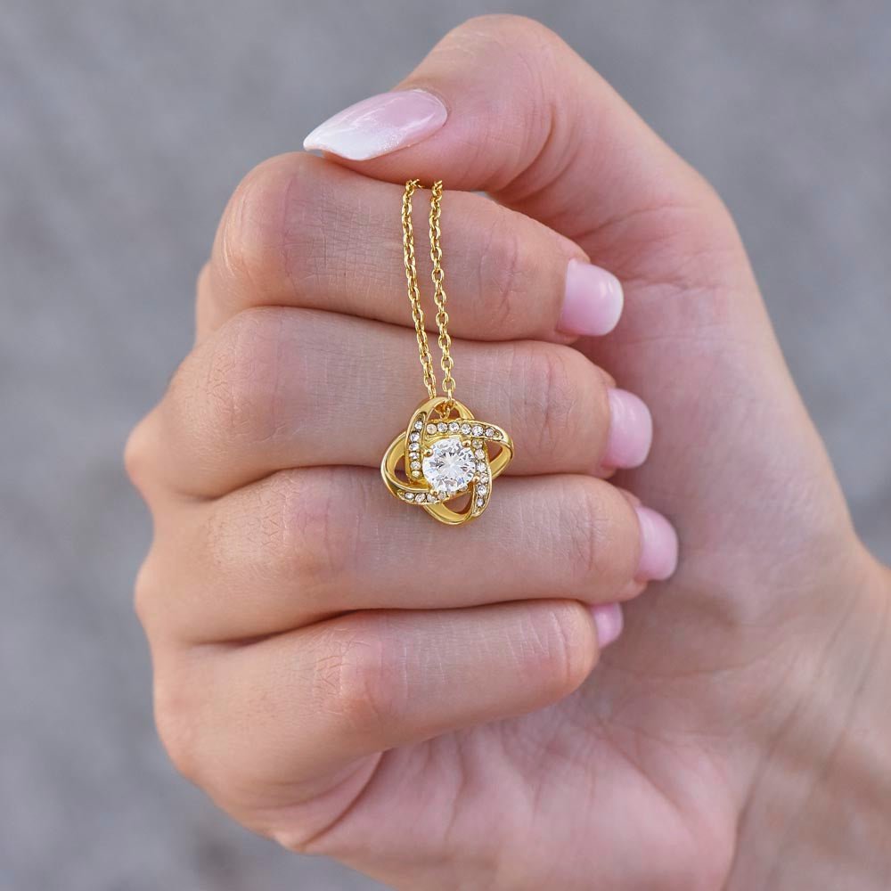 Eternal Embrace Love Knot Necklace - Carbone's Marketplace