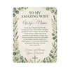 All Sherpa Fleece Blanket for Wife, Christian Love Gift