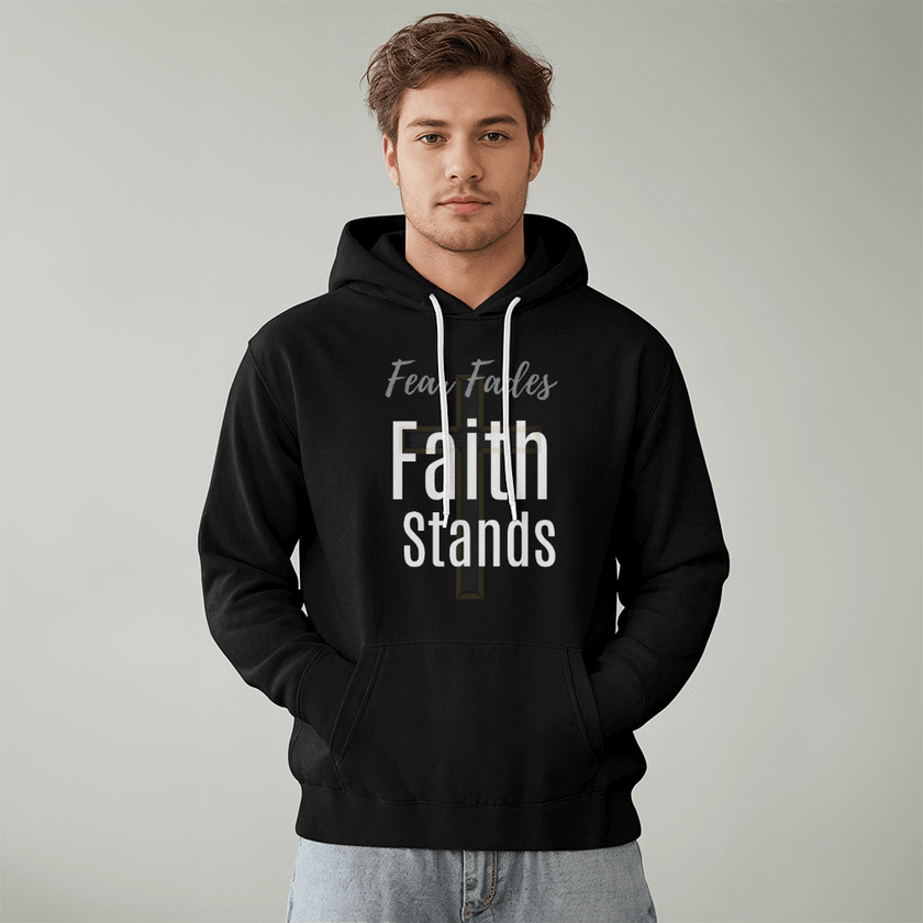 Faith Over Fear Hoodie - Carbone's Marketplace