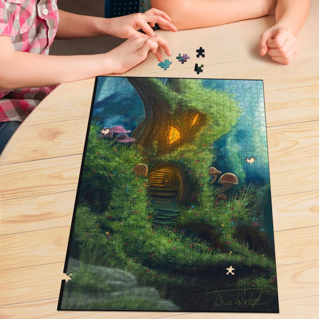 Fantasy Tree House Jigsaw Puzzle - Carbone's Marketplace