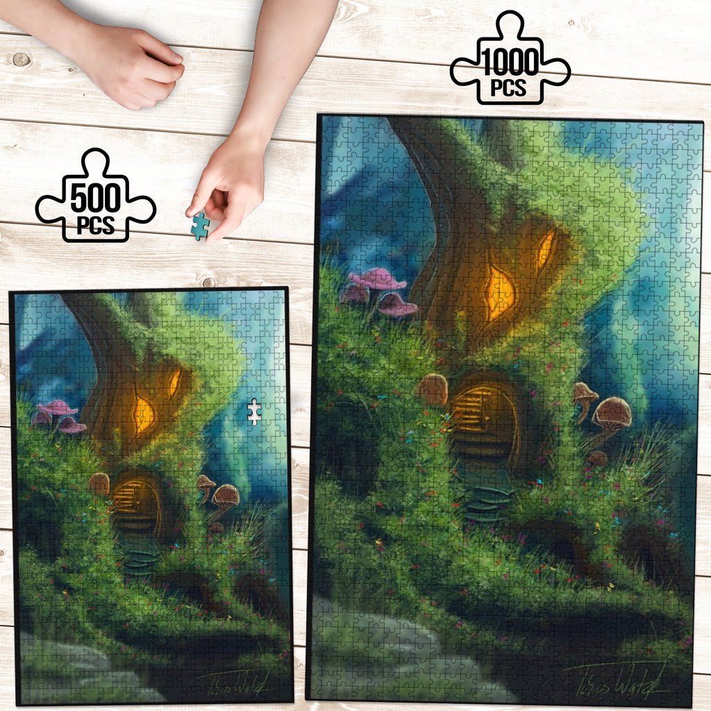 Fantasy Tree House Jigsaw Puzzle - Carbone's Marketplace