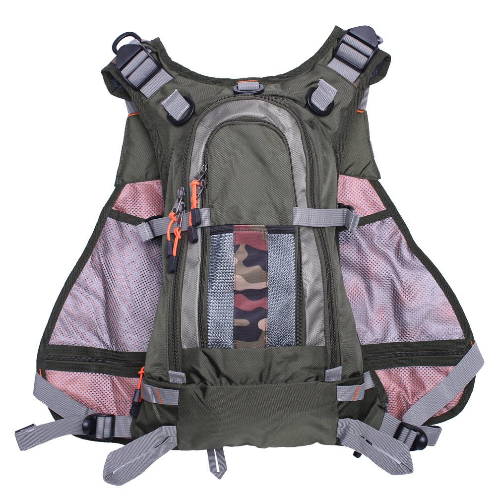 Fly Fishing Vest Pack Adjustable for Men and Women - Carbone's Marketplace