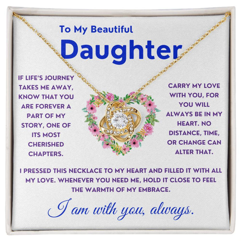 Forever in My Heart Love Knot Necklace - Carbone's Marketplace